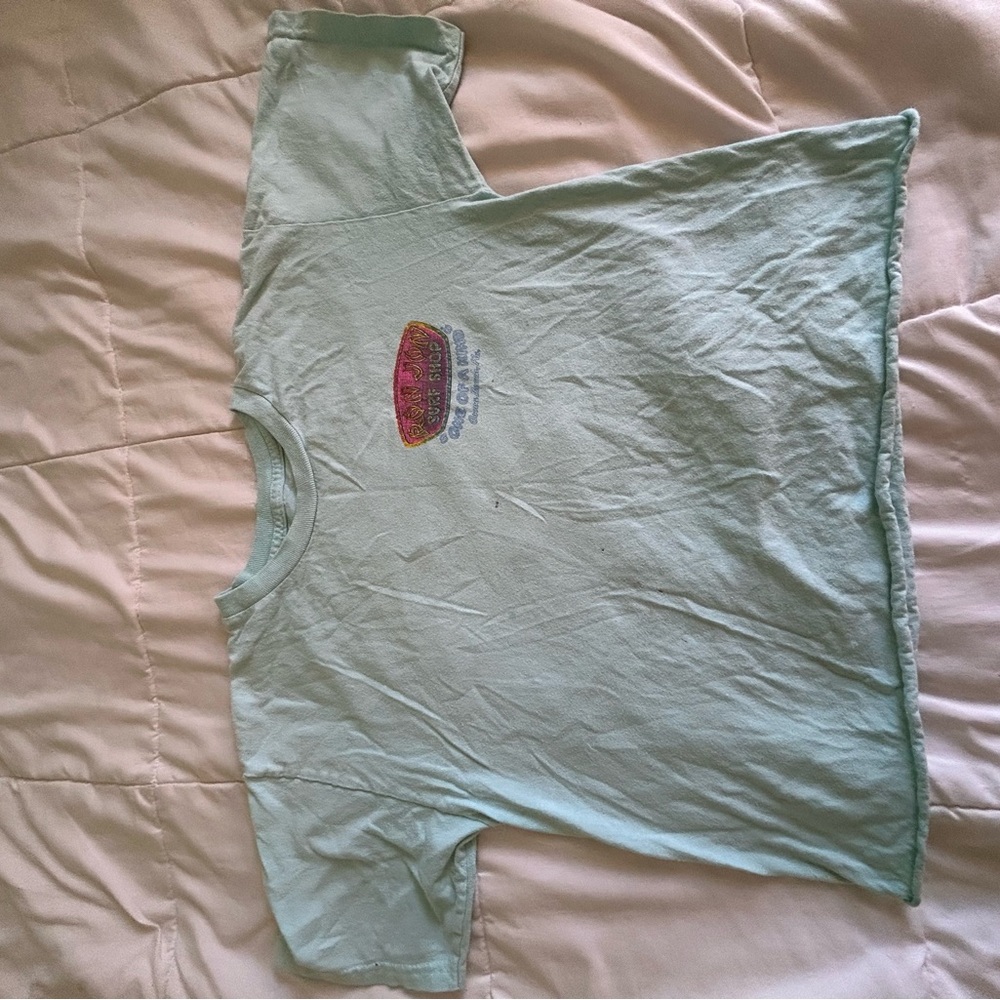 Kids Aqua Graphic Tee